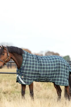 horseware Couverture D'Exterieur Rhino Wug Medium Vl, 250G Hunter Green/ Navy Hot