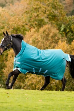 horseware Couverture D'Exterieur Legere Amigo Bravo 12 Wug Storm Green New