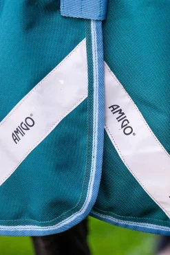 horseware Couverture D'Exterieur Legere Amigo Bravo 12 Wug Storm Green New