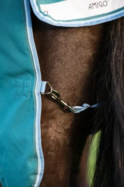 horseware Couverture D'Exterieur Legere Amigo Bravo 12 Wug Storm Green New