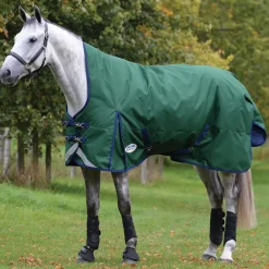 weatherbeeta Couverture D'Exterieur Comfitec Plus Dynamic Ii Encolure Montante, 220 G Hunter Green/ Navy Hot