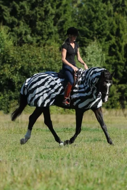 bucas Couverture D'Exterieur Zebra Buzz-Off Black/White Outlet