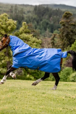 horseware Couverture Amigo Hero Plus Anti-Dechirure 100 G Blue/ Navy/ Grey Hot