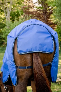 horseware Couverture Amigo Hero Anti-Dechirure 50 G Blue/ Navy/ Grey New