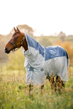 horseware Couverture Amigo Ameco Combi Teal/ Grey Best
