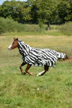 bucas Couverture Integrale Buzz-Off Zebra Black/White Best