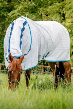 horseware Couverture Multi-Usages Amigo Aussie Avec Disques Devant Navy/Electric Blue