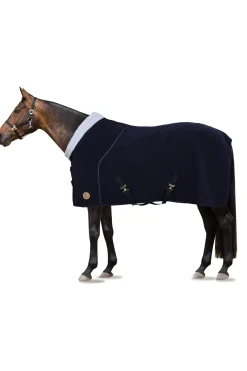 horze Couverture Polaire Terrazzo Thermo Collee Dark Navy Hot