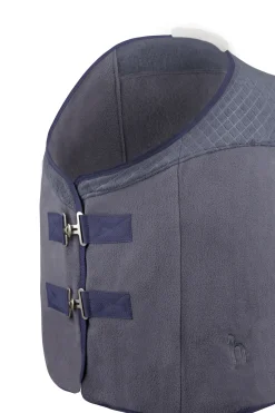 horze Couverture Polaire Victoria Avec Logo Imprime Ink Blue Discount
