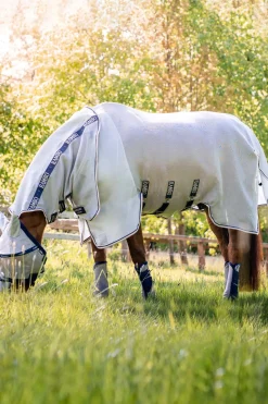 horseware Couverture Protectrice Rambo Protector Silver/Dark Blue Sale