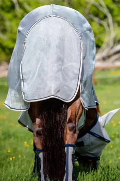 horseware Couverture Protectrice Rambo Protector Silver/Dark Blue Sale