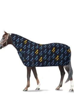 horze Couverture Sechante Wicklow Avec Logo Imprime Dark Navy Best