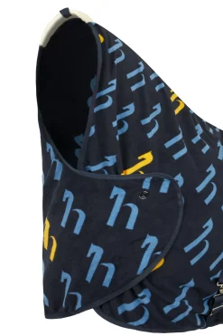 horze Couverture Sechante Wicklow Avec Logo Imprime Dark Navy Best