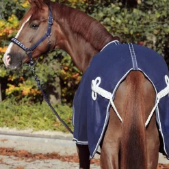 kavalkade Couverture Sechante Avec Plastron Pectoral Dark Blue/White Hot
