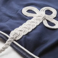 kavalkade Couverture Sechante Avec Plastron Pectoral Dark Blue/White Hot