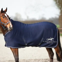 schockemohle Couverture Sechante Polaire New Heat Balance Midnight Dark Blue Sale