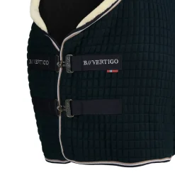 bvertigo Couverture Thermique B Vertigo Dylan Avec Tour D'Encolure En Fausse Fourrure Dark Navy Outlet