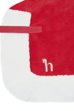 horze Couvre-Reins De Noel Rouge Discount