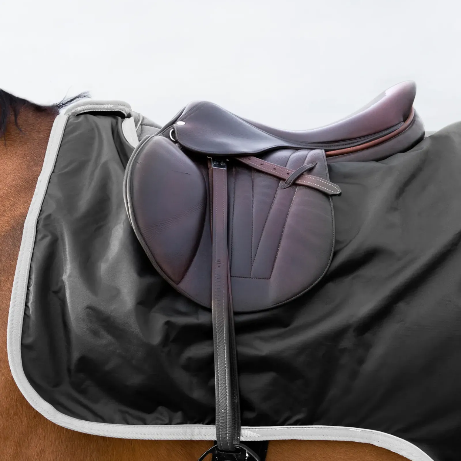 horze Couvre-Reins Double Polaire Protrek Noir Outlet