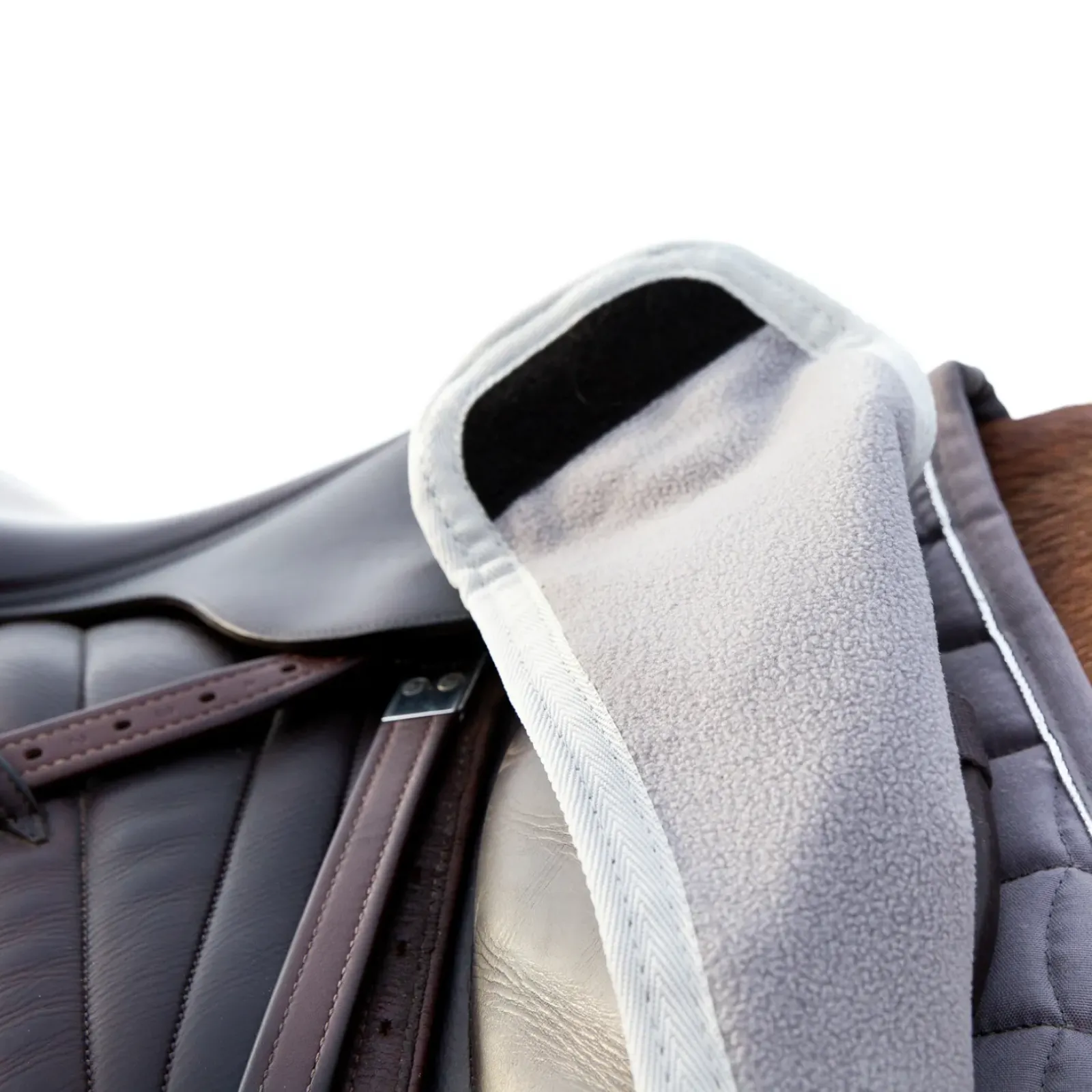 horze Couvre-Reins Double Polaire Protrek Noir Outlet