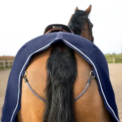 horze Couvre-Reins Laine Vail Bleu Fonce Peacoat