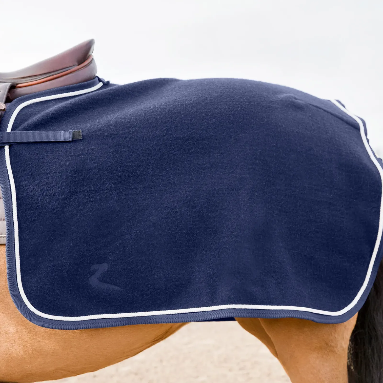 horze Couvre-Reins Laine Vail Bleu Fonce Peacoat