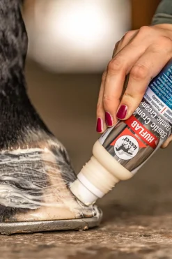 leovet Creme Elasticite Pour Sabots Hoof Lab Elastic Blue/Red Clearance