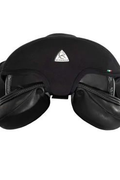 acavallo Dessus De Selle Gel Dri-Lex Ortho-Coccyx Black Clearance