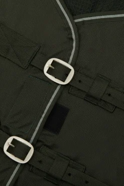 horze Ensemble Combo Couverture Sechante/Mesh Bari Climing Ivy Dark Green Clearance