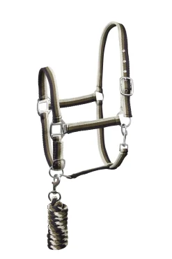 horze Ensemble Licol Et Longe Sandnes Dark Navy/ Peyote Beige Discount