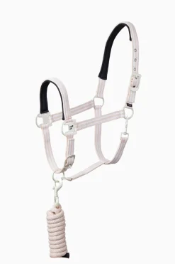 horze Ensemble Licol Et Longe Bari Peach Pink Hot