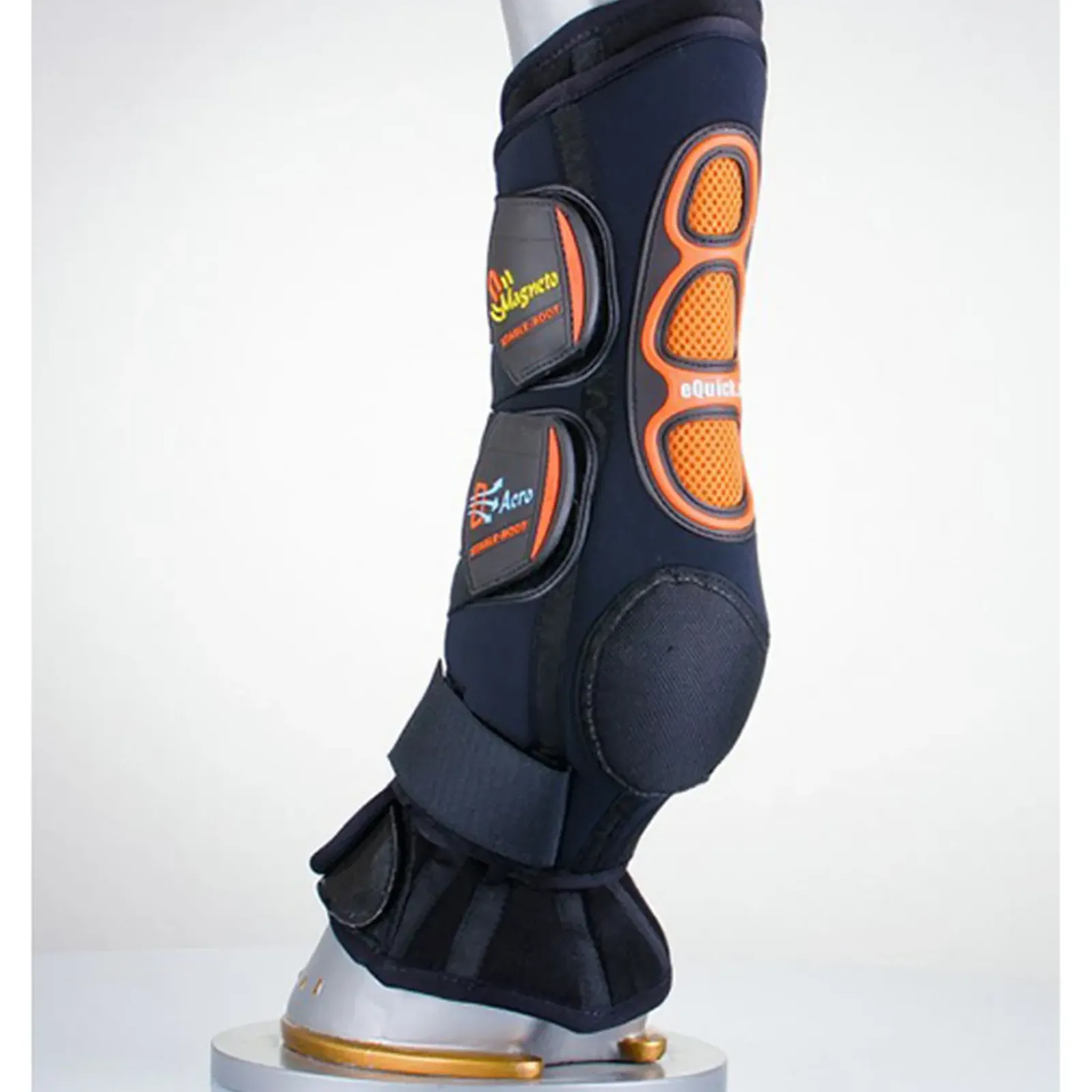equick Aero-Magneto Stable Boots, Rear Black Discount