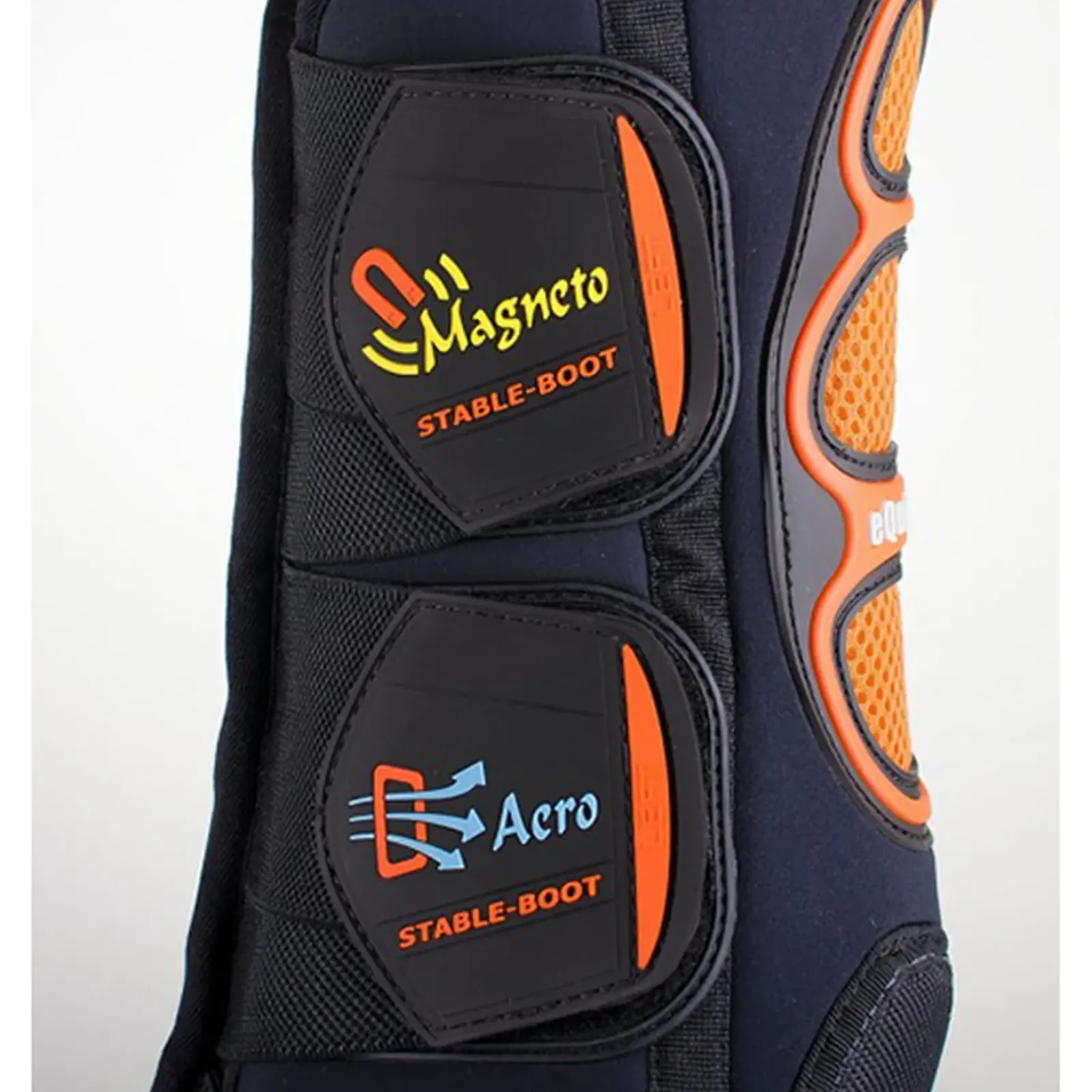 equick Aero-Magneto Stable Boots, Rear Black Discount