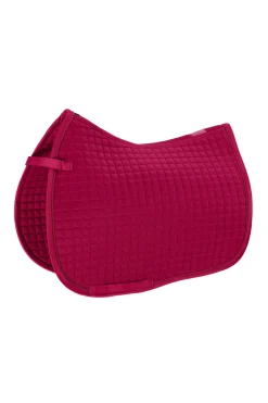 eskadron Reflexx Ss23 Tapis De Selle De Dressage Compact En Coton Beetroot Pink New