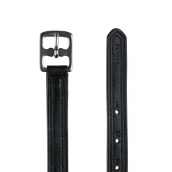 horze Etrivières Cuir Avec Nylon Noir Sale
