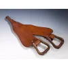 christ Fenders Et Étriers En Cuir Rawhide Light Brown