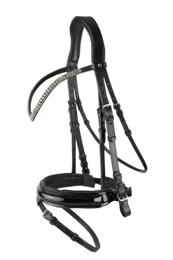 horze Filet Anatomique Grayson Noir/Noir Outlet