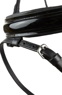 horze Filet Anatomique Grayson Noir/Noir Outlet