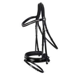 schockemohle Filet Classique Madrid Schockermohle Black/Patent Grey/Silver Hot