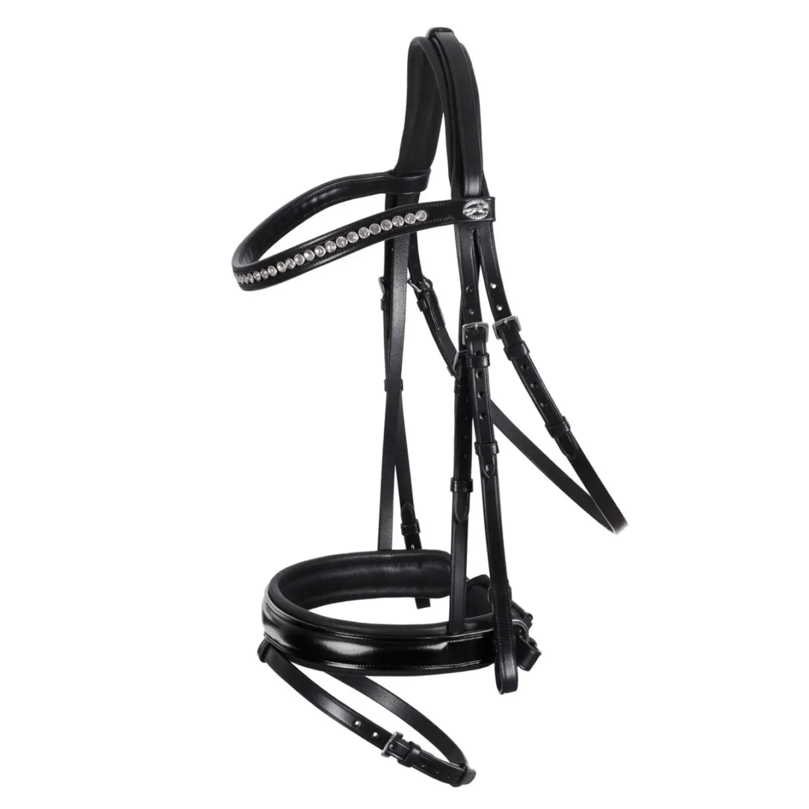 schockemohle Filet Classique Madrid Schockermohle Black/Patent Grey/Silver Hot