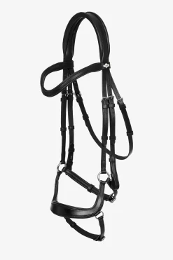 lemieux Filet De Dressage Arika Drop Black/Silver Best