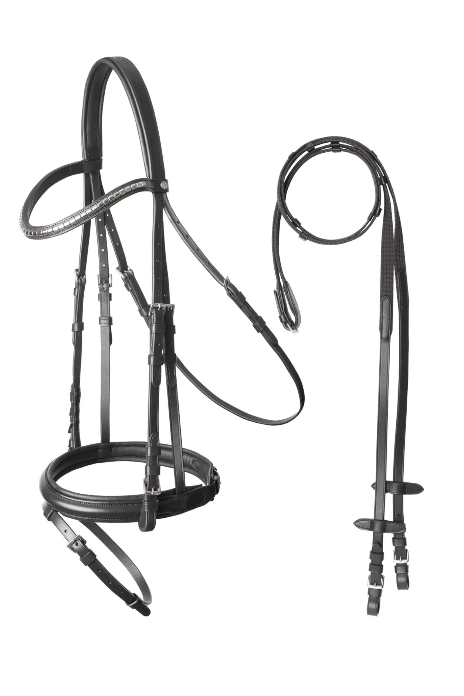 horze Filet Safari Clincher Black New