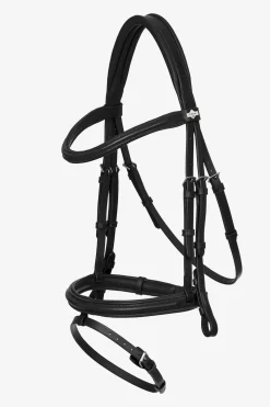 lemieux Filet Arika Muserolle Combinee Black/Silver Clearance