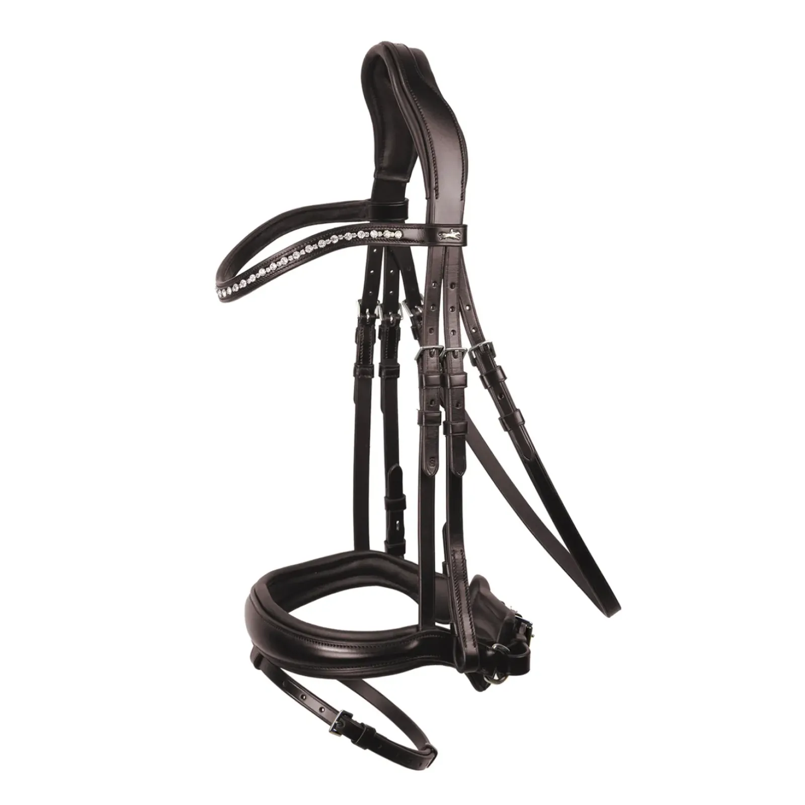 schockemohle Filet Brantford Dark Brown/Silver Discount