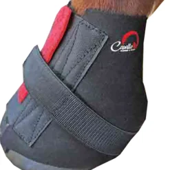 cavallohorseriderfr F.R.A. Bandes De Protection Du Paturon Cavallo Black