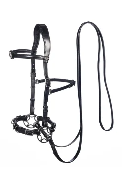 fra Caval Compl. Cavemore Bridle (Syst.2) W/ Scissors & Reins Black Clearance