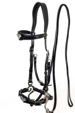fra F.R.A. Imperial Bridon Hackamore, Shire Black Online