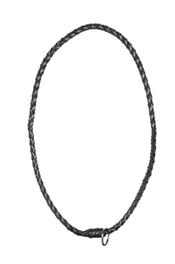 fra F.R.A. Kripton Neck Rope (System 1) Woven Leather, 15Mm Black Sale
