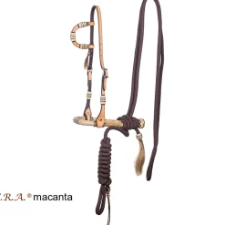 fra F.R.A. Macanta Complete Bosal Bridle (System 2) Natural New