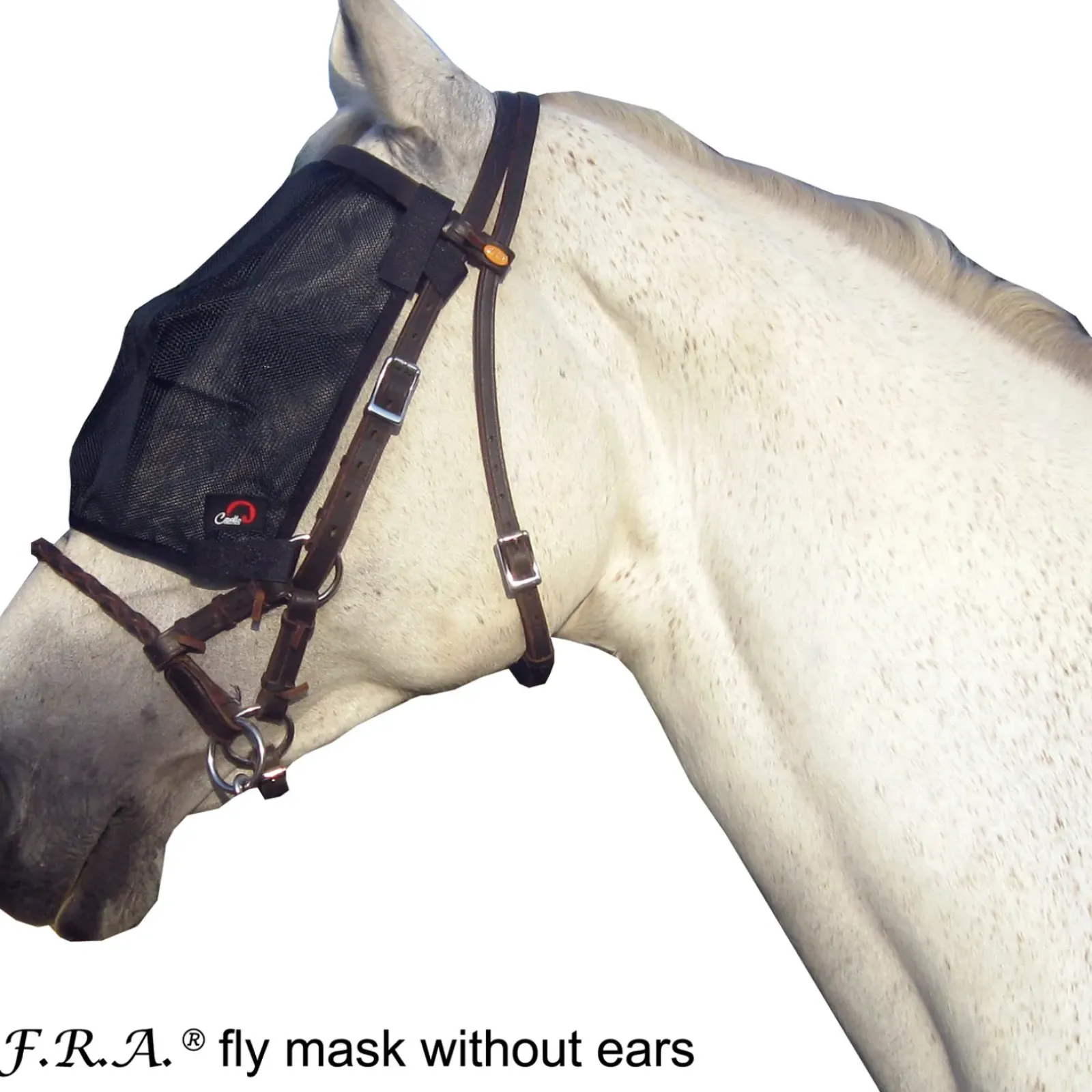 cavallohorseriderfr F.R.A. Masque Anti-Mouches Cavallo Black Clearance